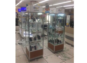 Policía sigue pista en Facebook y WhatsApp para dar con saqueadores