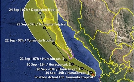 Suspenden clases en Los Cabos por tormenta tropical “Lorena”