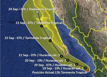 Suspenden clases en Los Cabos por tormenta tropical “Lorena”