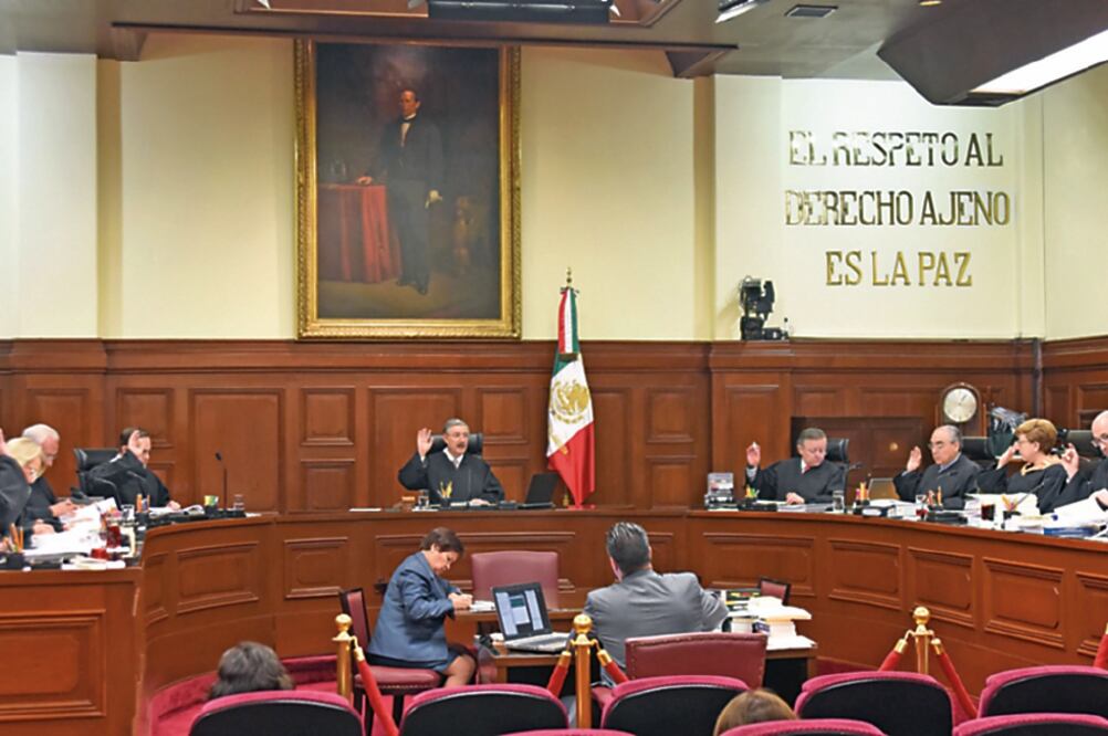 Esta es la primera ocasión en la historia que la Suprema Corte de Justicia acepta resolver de manera prioritaria un asunto (ARCHIVO. EL UNIVERSAL)