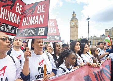 Divide a Europa la admisión de refugiados