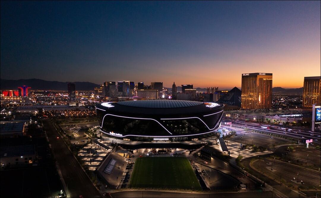 La Selección Mexicana jugará en el inmueble que ya albergó un Super Bowl FOTO: @AllegiantStadm