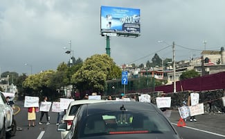 Bloquean autopista México-Cuernavaca por desaparición de Camila; exigen reforzar búsqueda de la adolescente