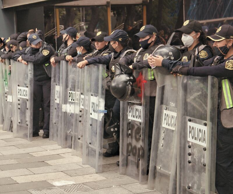 La SSC afirma que la policía no usa balas de goma. Foto: ARCHIVO EL UNIVERSAL