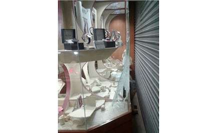 Con mazos, de nuevo, asaltan joyería, ahora en Parque Tezontle