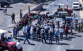Productores de frijol retoman bloqueos en la capital de Zacatecas; advierten más movilizaciones si no hay respuesta