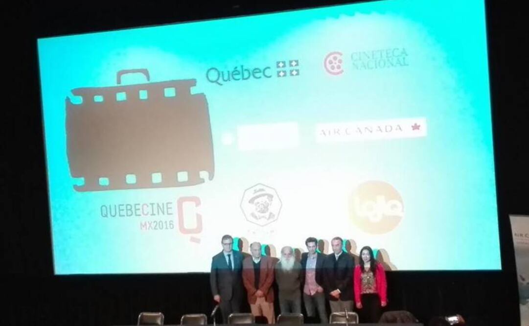 El anuncio se llevó a cabo esta mañana en las instalaciones de la Cineteca. (FOTO de Twitter: @QUEBECINE)