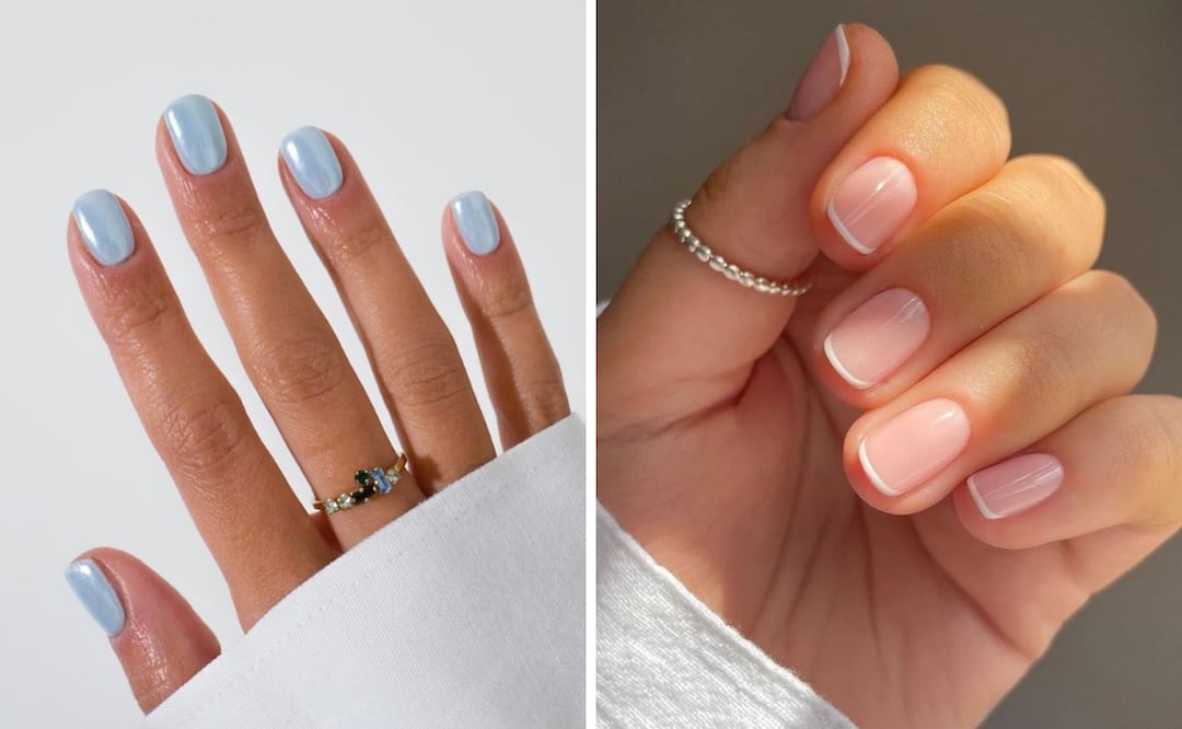 7 ideas de diseños de uñas cortas que se ven elegantes. Foto: Instagram @lifespa.garland, @setzybeautyofficial