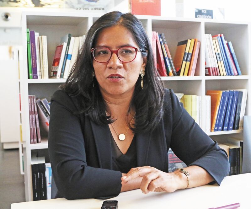 Socorro Venegas afirma que la colección saca a la luz obras literarias olvidadas de cinco escritoras, con textos introductorios de autoras de los 80. ARCHIVO EL UNIVERSAL