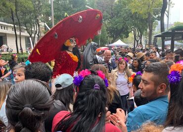 Así se preparan para la megaprocesión de Catrinas en CDMX