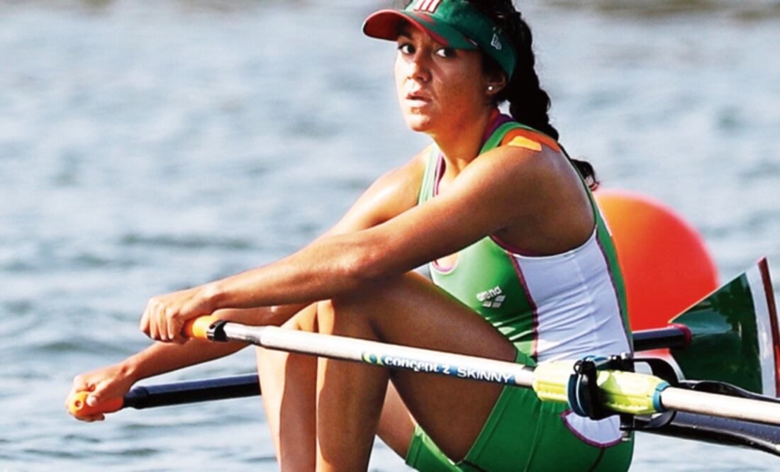 Kenia Lechuga se ubicó en tercer sitio de su heat eliminatorio en remos cortos (XINHUA)