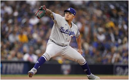 Julio Urías consigue su primer victoria de la temporada con los Dodgers