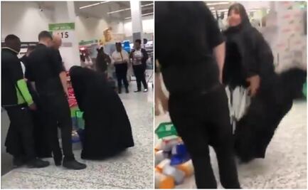 Mujer musulmana es sorprendida robando en un supermercado de Reino Unido y el video causa polémica