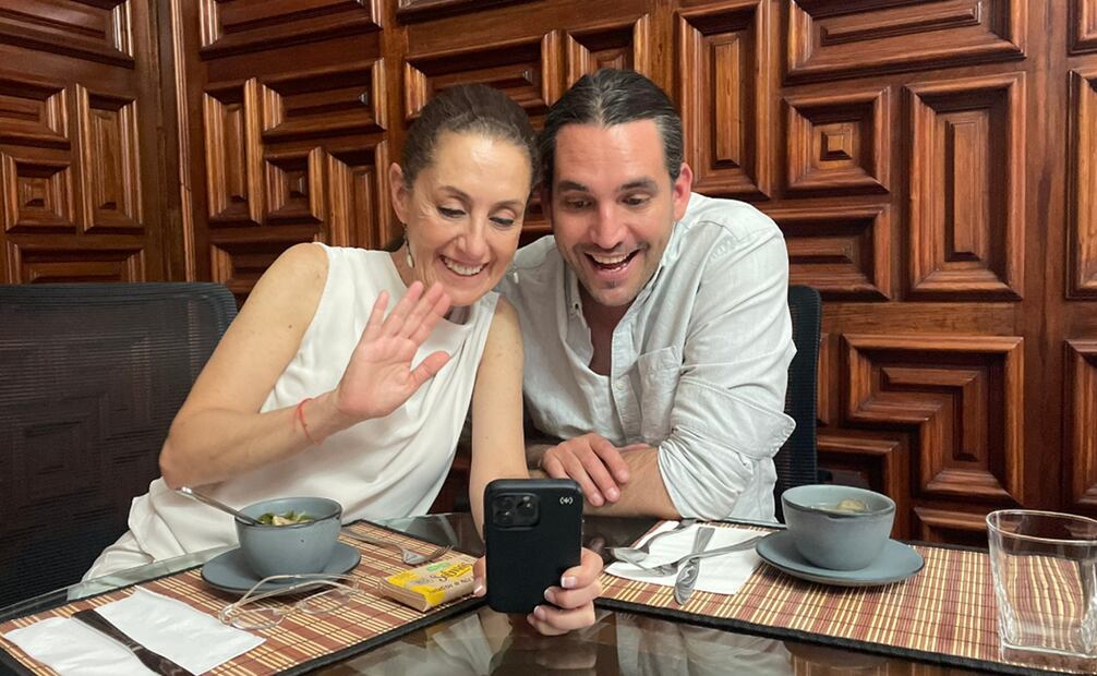 Rodrigo Imaz Alarcón, hijo de Claudia Sheinbaum. Foto: Redes sociales