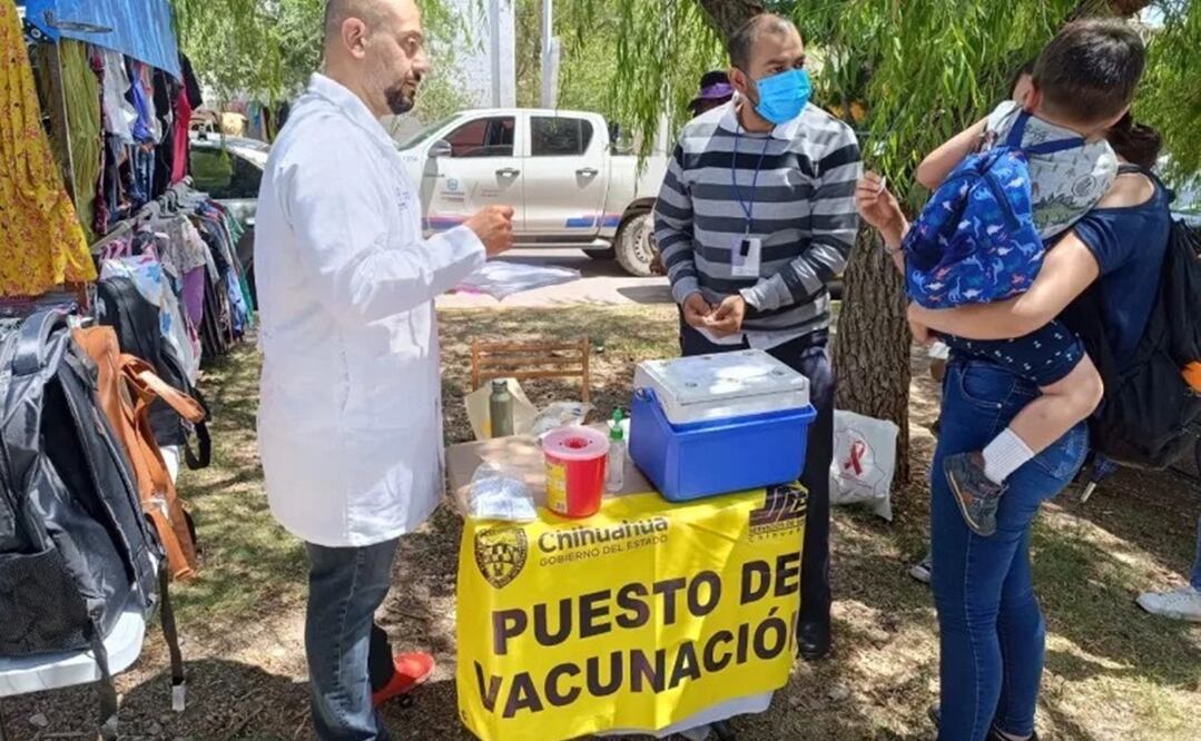 La Secretaría de Salud pidió a la población estar atenta de la salud de niñas y niños, los cuales deben recibir dos dosis de la vacuna. Foto: Especial