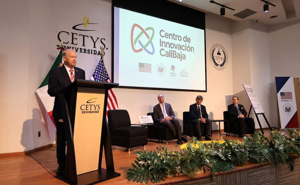 Embajador Johnson inaugura ampliación de red de American Spaces en CaliBaja (23/06/2026). Foto: Especial