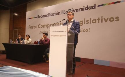 Monreal impulsará en el Senado derechos de poblaciones LGBT+ rumbo a 2024