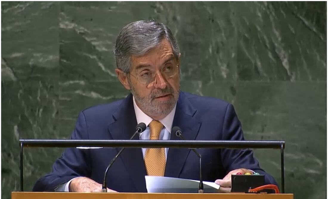 Juan Ramón de la Fuente, embajador de México ante la Organización de las Naciones Unidas (ONU). Foto: Especial