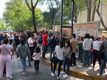 Protestan en avenida Coyoacán por casilla especial