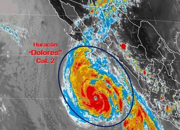 Hurricane Dolores weakens to a Category 2 storm