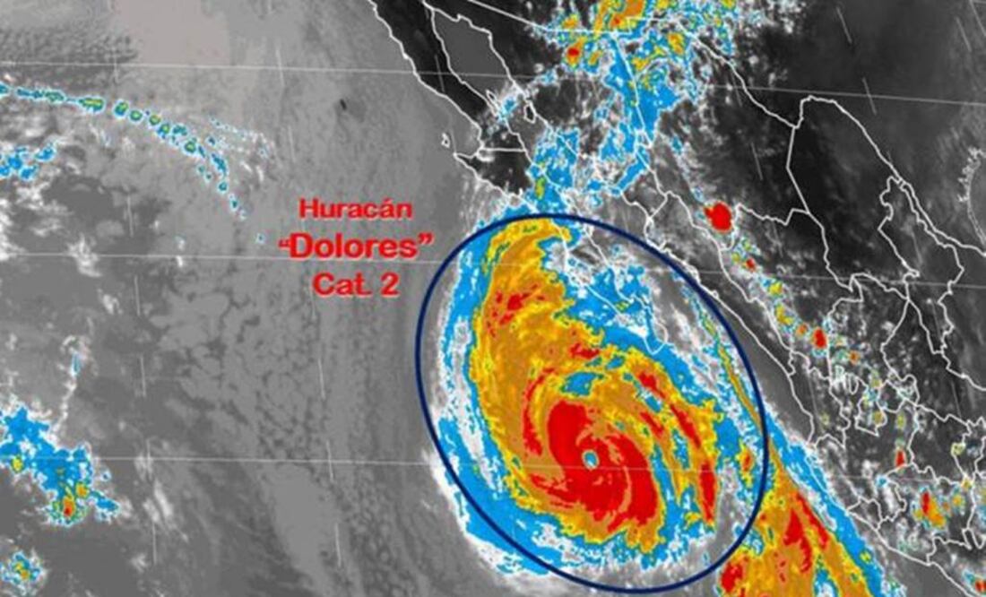 "Dolores" is moving west-northwest at 13 km/h (8 mph) (Photo: Conagua)