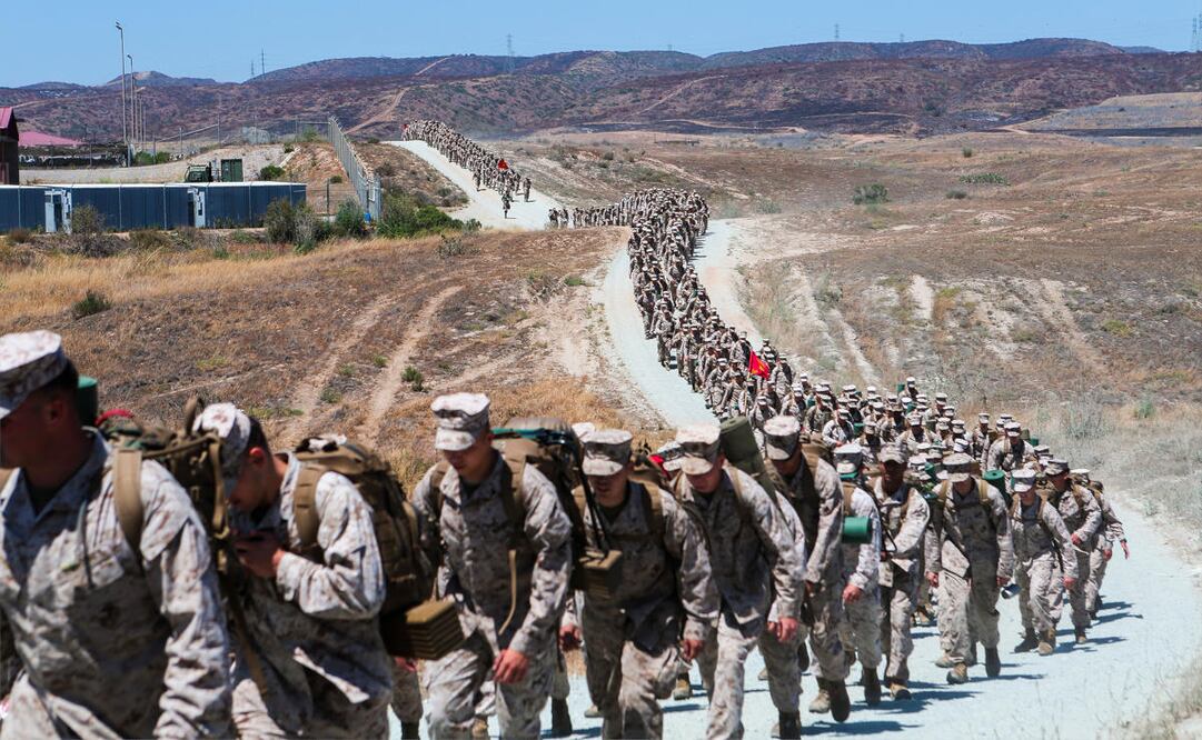 Marines en Camp Pendleton. Foto: Gobierno de Estados Unidos