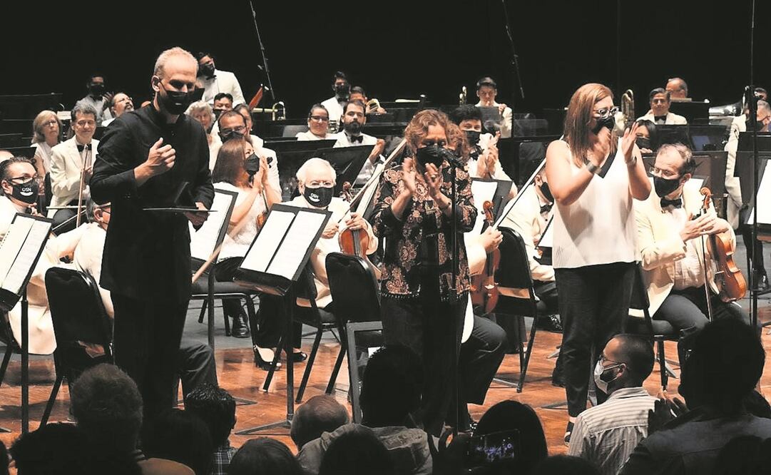 Carlos Miguel Prieto dijo adiós a la Orquesta con un concierto en el Palacio de Bellas Artes. Foto: Inbal.