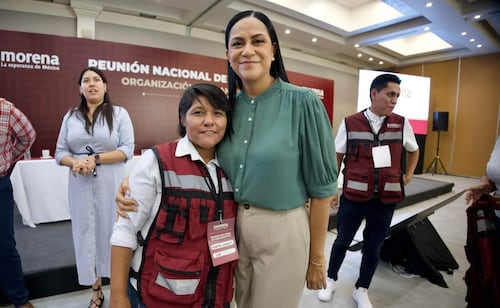 Ariadna Montiel pide combatir fake news contra la 4T; sostiene reunión con militantes en Morelos