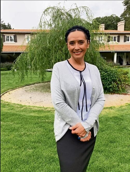 Rojas está grabando la telenovela Minas de pasión, en donde interpreta a una ama de llaves.