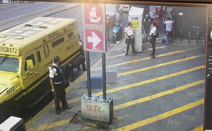 Intento de asalto a camioneta de valores deja un herido afuera del Metro Isabel la Católica 