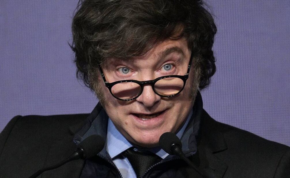 Javier Milei, no reconocer las elecciones del 28 de julio luego de que Maduro afirmara haber ganado. Foto: AFP