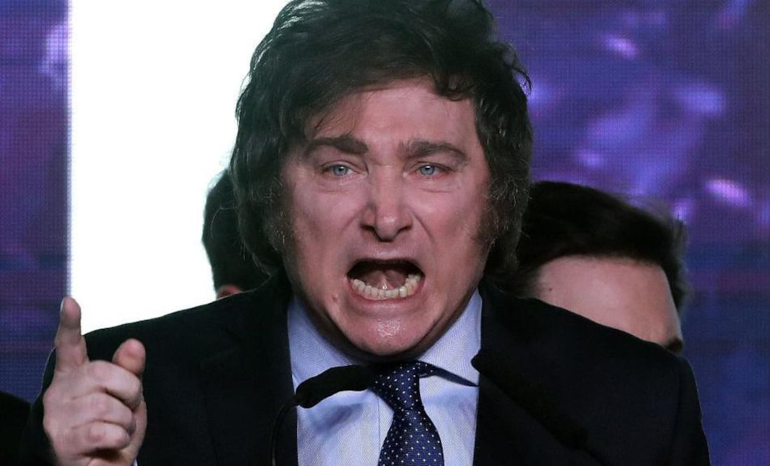 Javier Milei, presidente de Argentina. Foto: Archivo EL UNIVERSAL