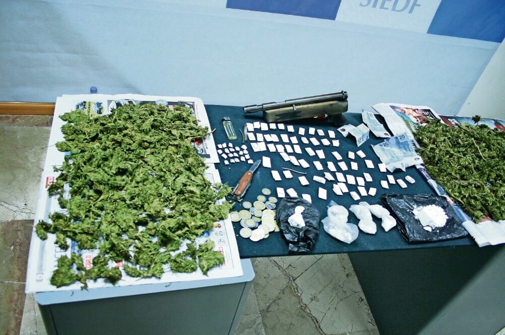 La Procuraduría General de Justicia (PGJ) capitalina ha llevado diversos decomisos de droga en lo que va del año. (ARCHIVO EL UNIVERSAL)