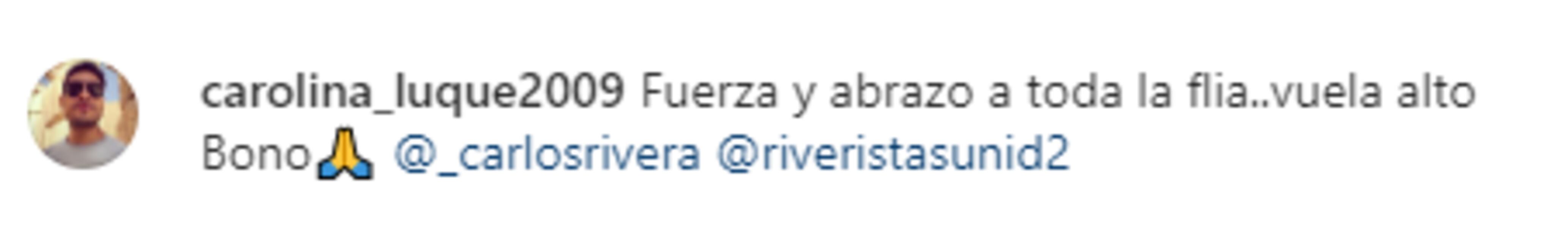Carlos Rivera está de luto y compartió su tristeza con sus seguidores