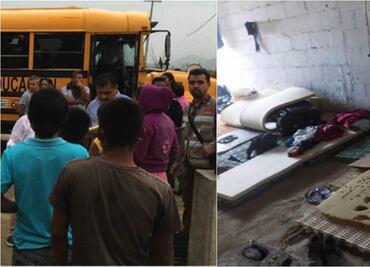 Van 63 niños rescatados de explotación en Coahuila