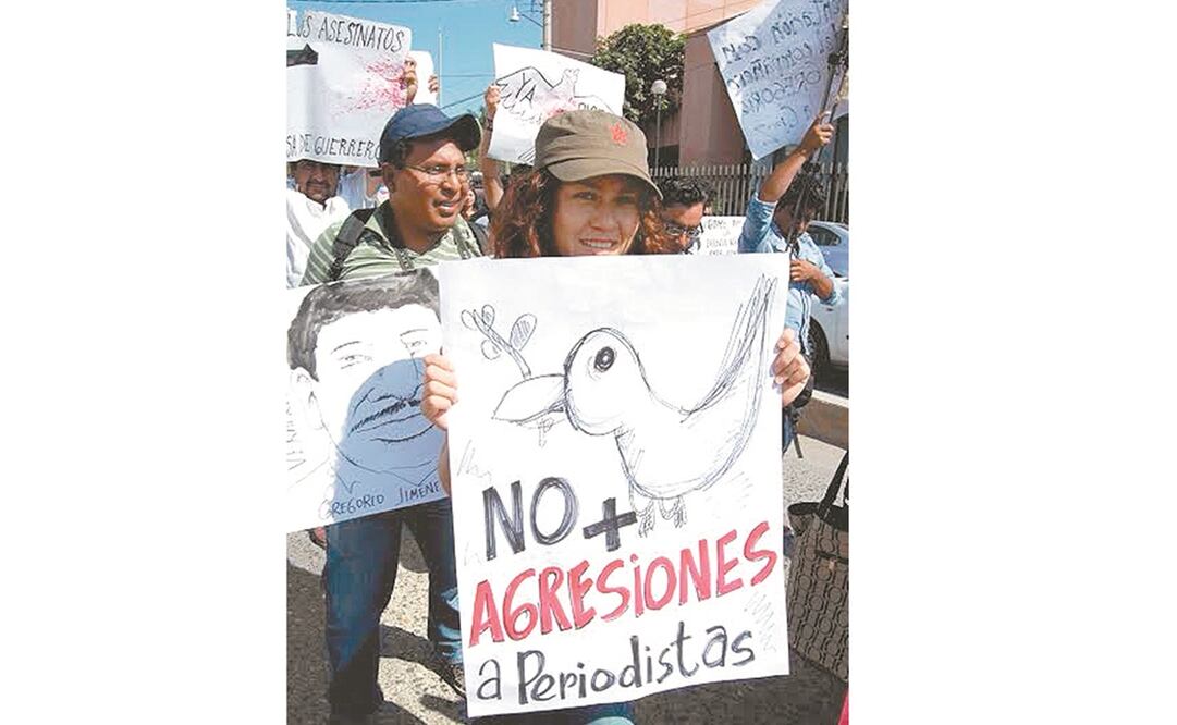 En 2020, seis periodistas fueron asesinados, según organizaciones. Foto: ARCHIVO EL UNIVERSAL