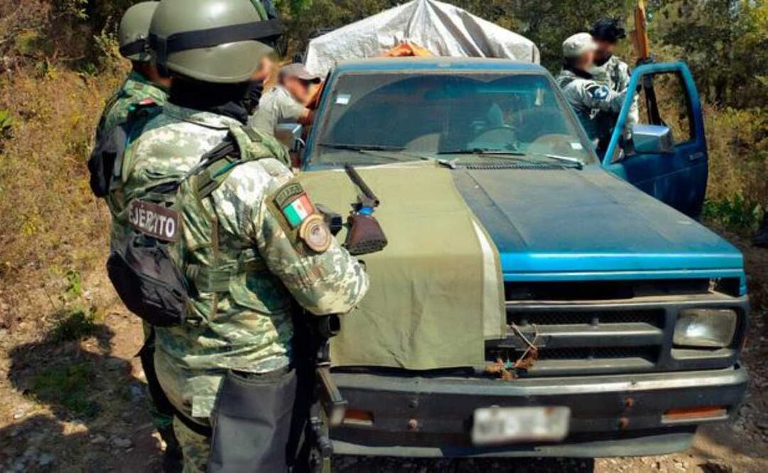 En el operativo también participaron elementos de la Guardia Nacional. Foto: Especial