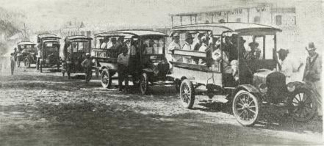 La evolución del transporte capitalino