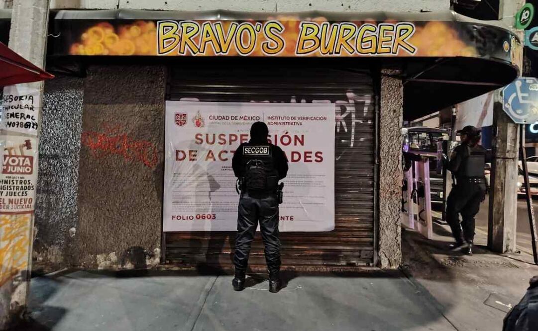 Cierre de establecimientos usados como "chelerías" / Foto: Especial