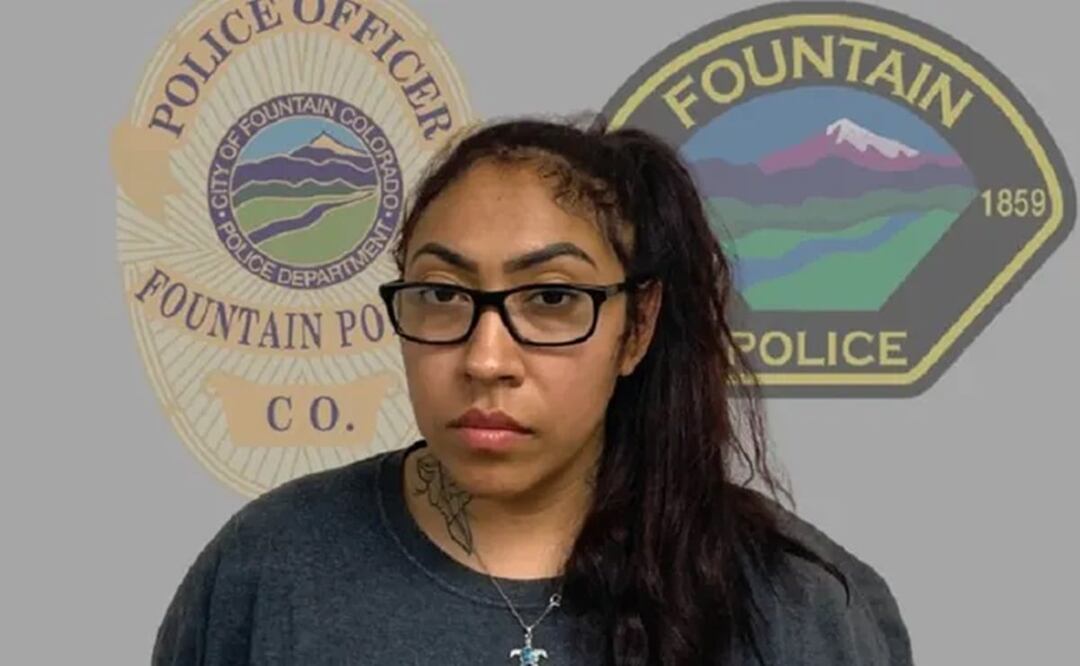 Andrea Serrano, de 31 años, de Fountain, Colorado, fue arrestada el 27 de junio de 2022 por presunta agresión sexual a un niño de 13 años. Foto: Departamento de Policía