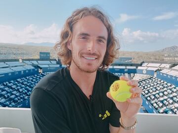 Stefanos Tsitsipas tiene como prioridad ser el número uno del mundo