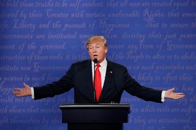 Trump evita definir si aceptará el resultado de la elección