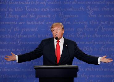 Trump evita definir si aceptará el resultado de la elección