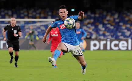 'Chucky' Lozano tiene un gran partido en Champions League