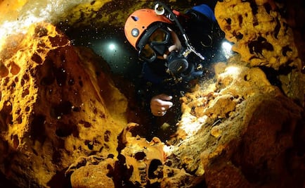 Hallan restos de osos de la Edad de Hielo en cueva de Quintana Roo