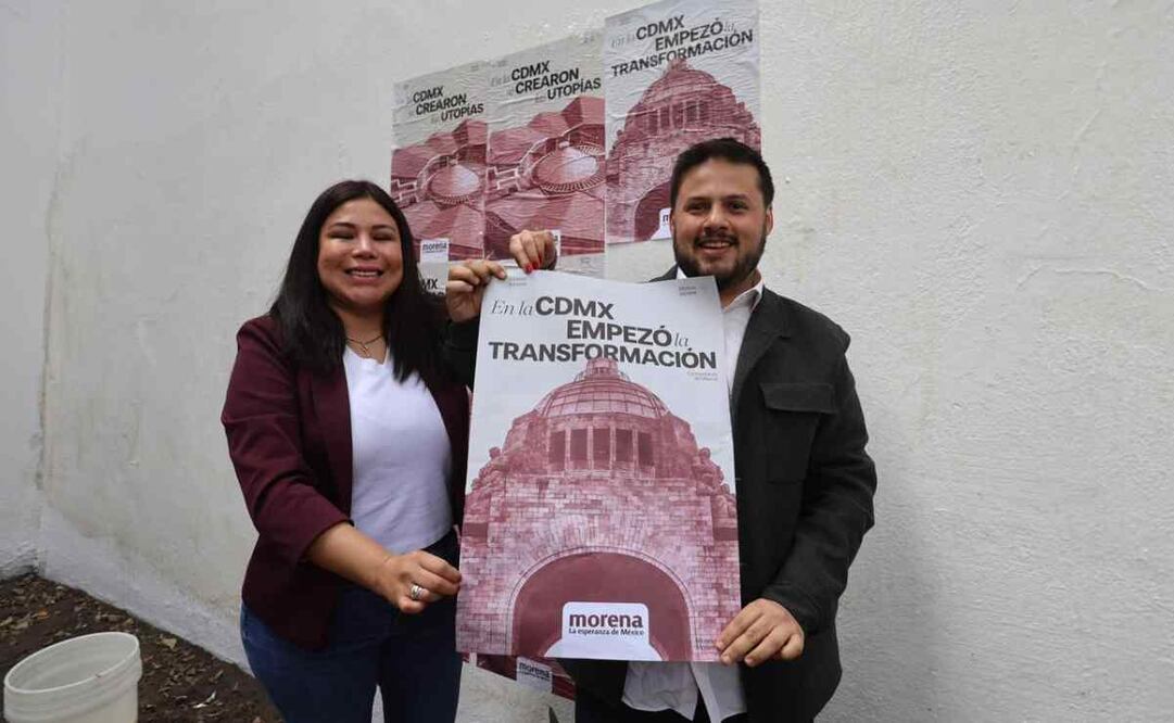 Morena CDMX. Foto: Berenice Fregoso. EL UNIVERSAL