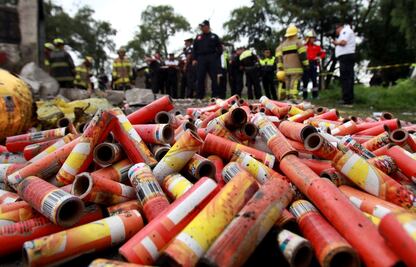 Explosión de pirotecnia deja cinco lesionados en Morelos