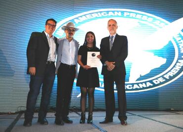 SIP reconoce a EL UNIVERSAL con dos menciones de honor