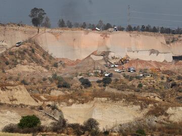 The environmental impact of tezontle extraction in New Mexico City Airport