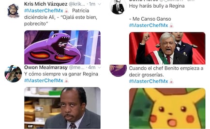 Internautas critican apoyo a Regina en MasterChef